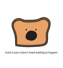 Toast Bear